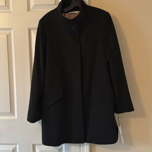 Fleurette wool coat